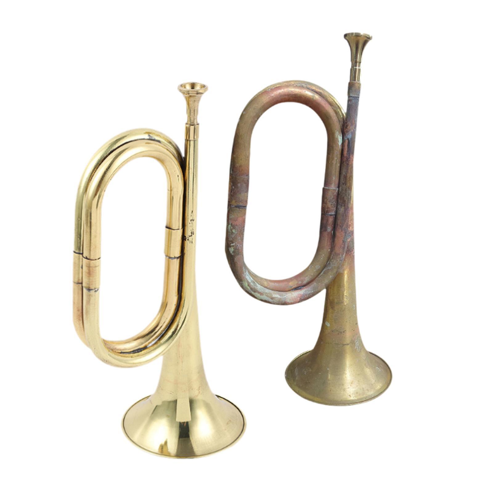 Musical Instrument Bugle - Труба кавалерийская, духовой инструмент, латунная труба,