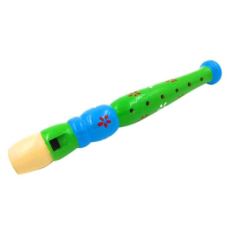 Soprano Recorder Plastic - Блок-флейта сопрано, 6 отверстий, красочная флейта