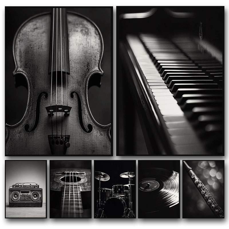 Классические постеры с изображ – обзор и цена Picture Of Musical Instrument