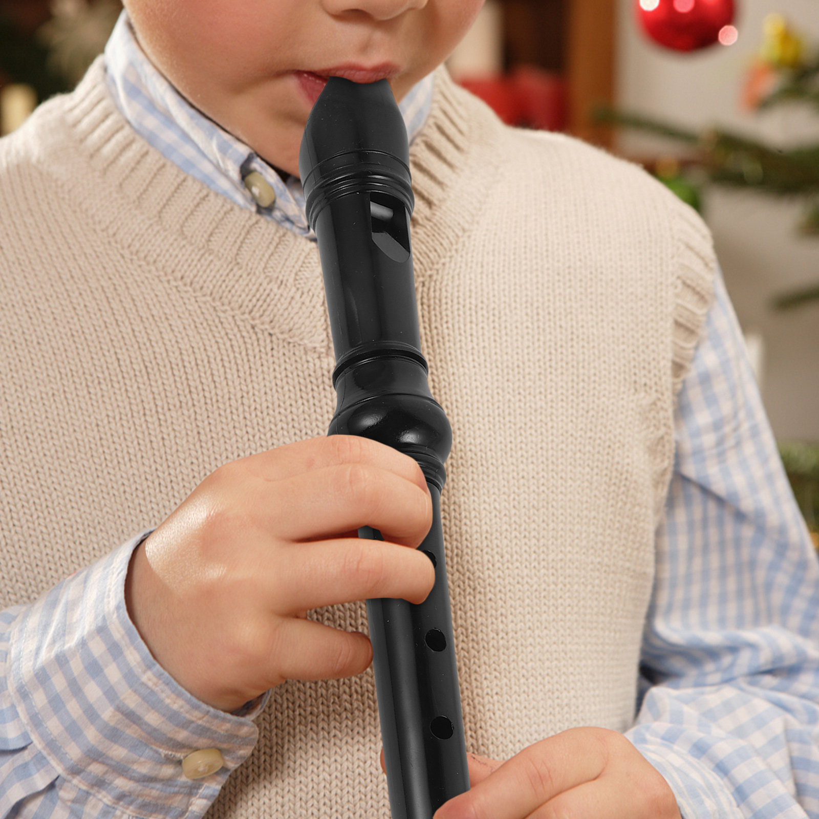 8-дырочная черная прозрачная с – обзор и цена Soprano Recorder Plastic