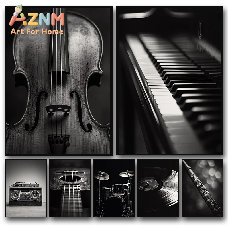 Классические постеры с изображ – обзор и цена Picture Of Musical Instrument