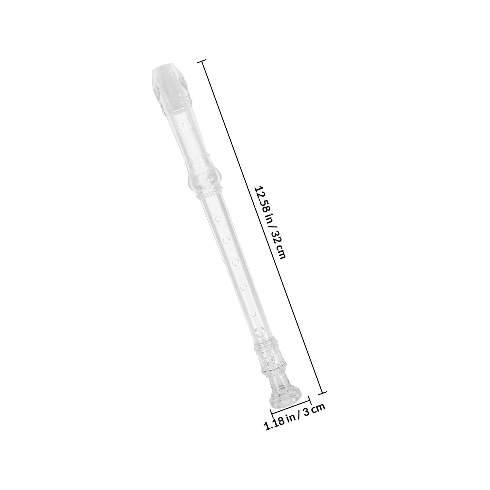 1 комплект: прозрачная сопрано – обзор и цена Soprano Recorder Plastic