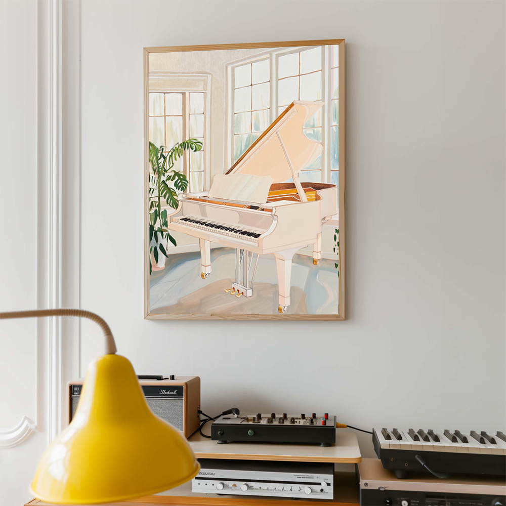Ретро-постер с музыкальной тем – обзор и цена Picture Of Musical Instrument