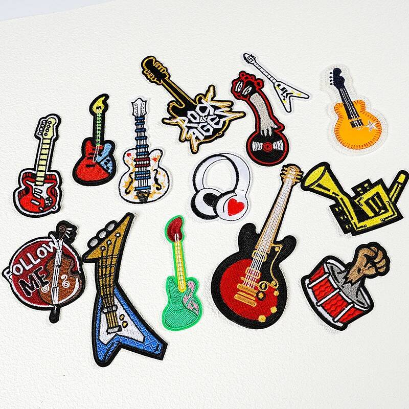 Модные нашивки с утюгом для ги – обзор и цена Picture Of Musical Instrument