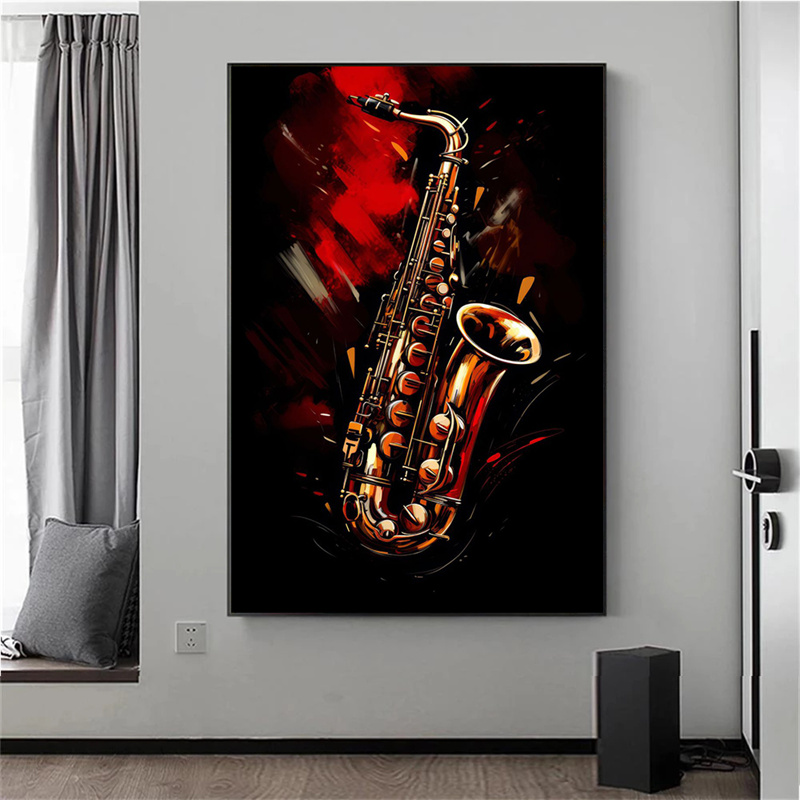 Безрамные абстрактные цветные  – обзор и цена Picture Of Musical Instrument